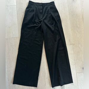 Zara Black Wide-Leg Pants